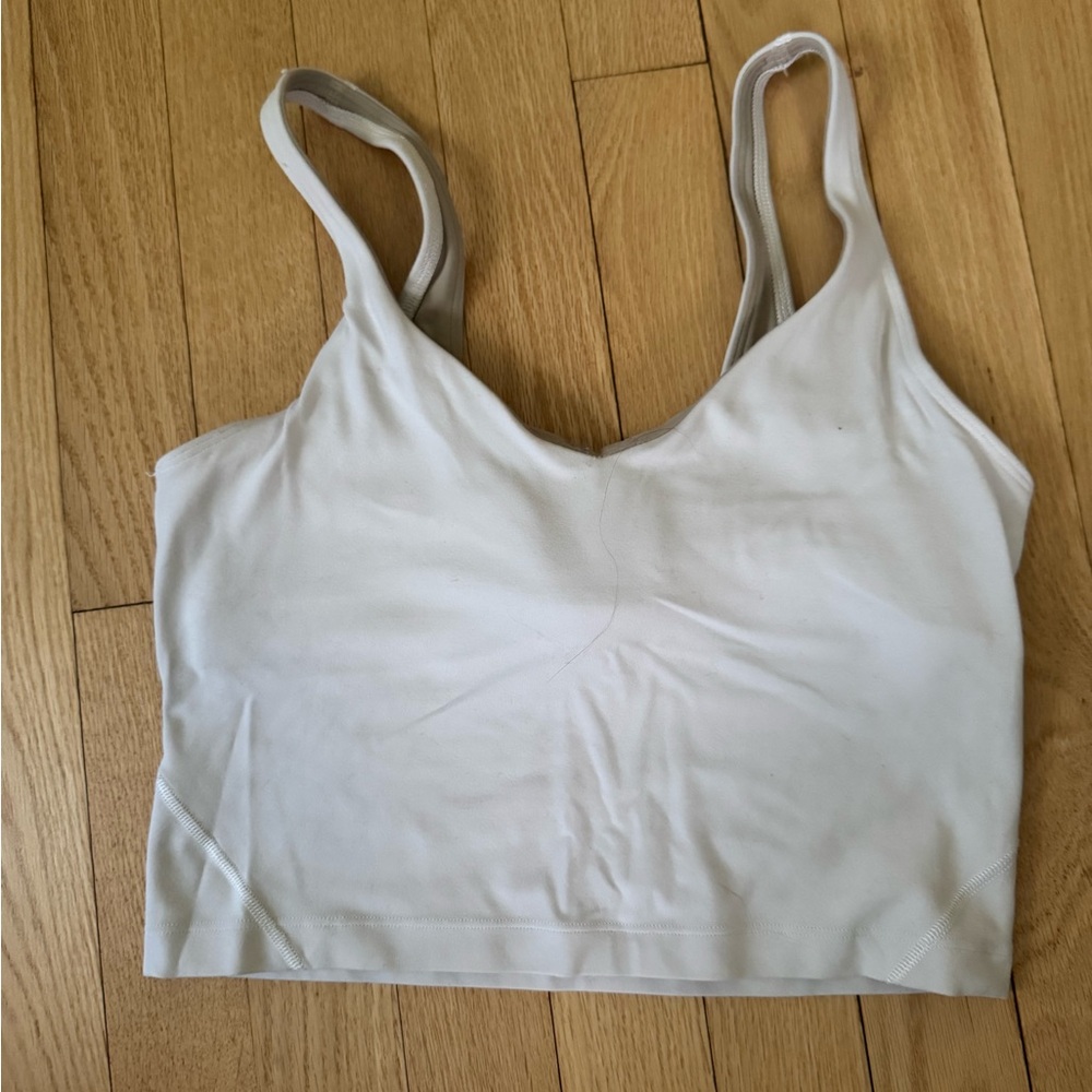 white lululemon align top